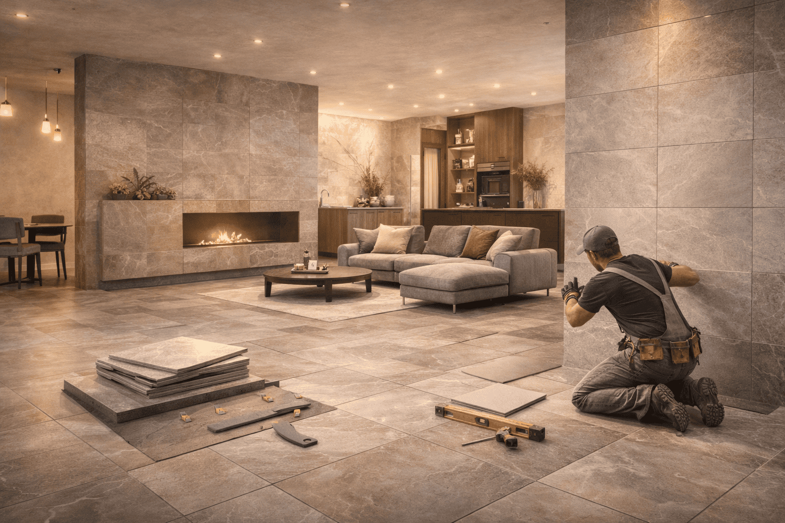 Zemin ve Duvar Seramik Uygulamaları