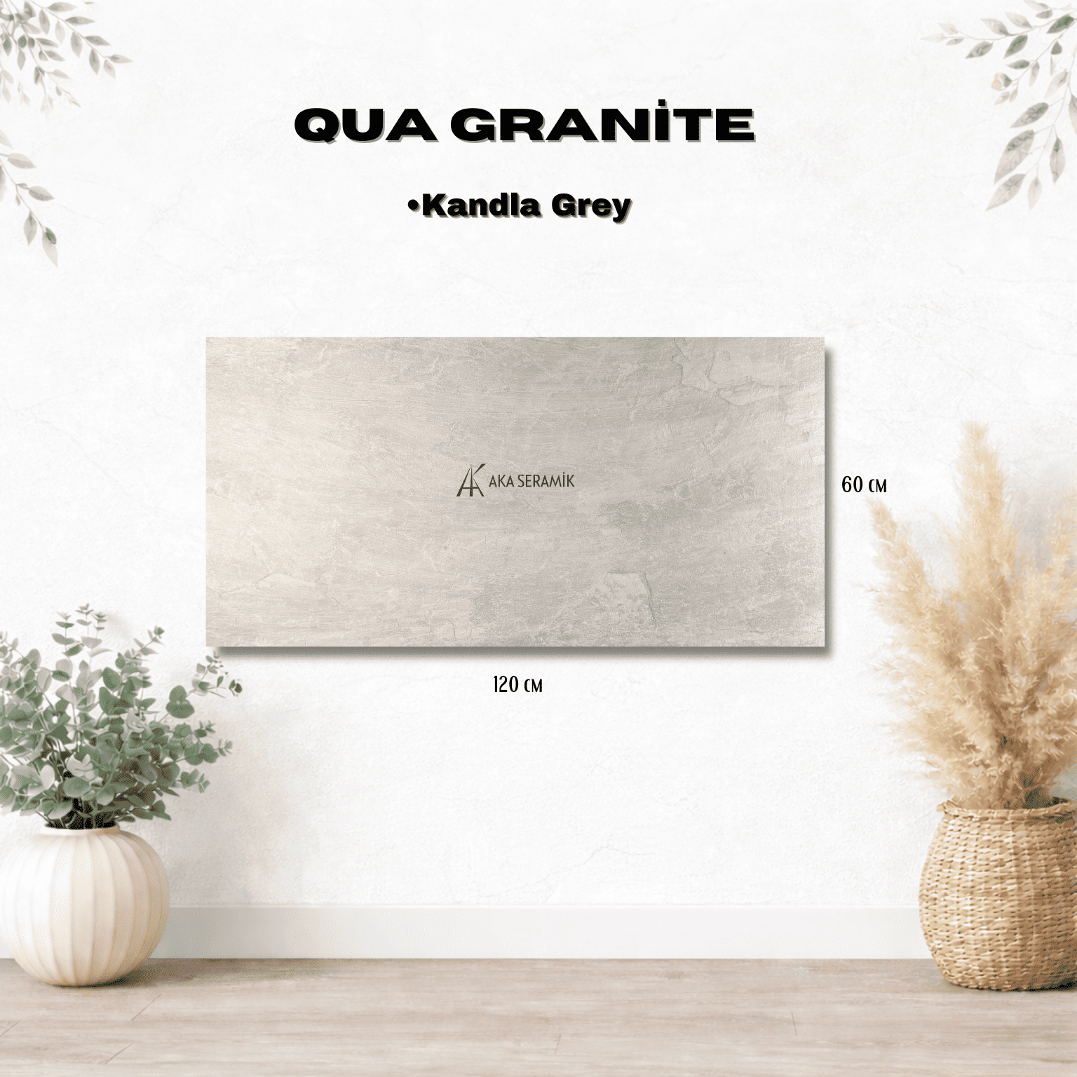 QUA / KANDLA GREY (Mat)(20mm)