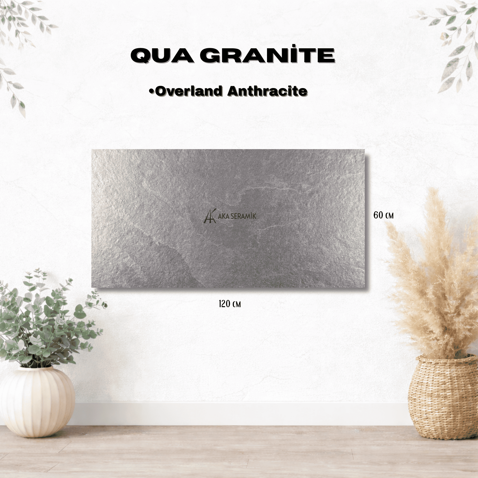 QUA / OVERLAND ANTHRACİTE (Mat)(20mm)