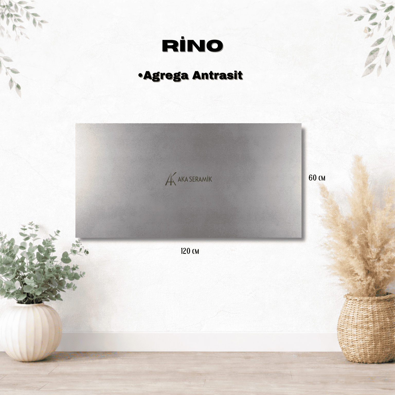 RİNO/ AGREGA ANTRASİT (Mat) 