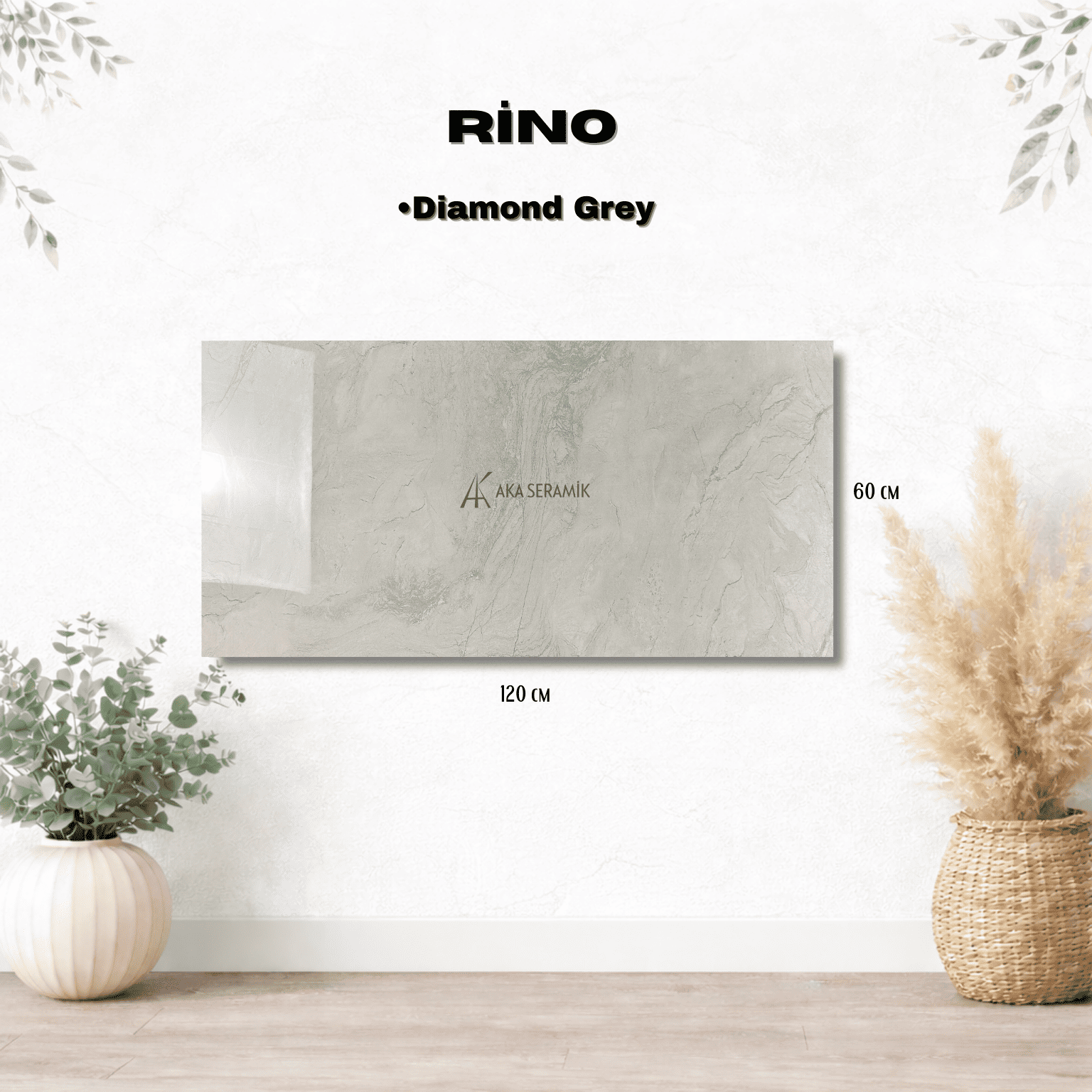 RİNO/ DİAMOND GREY (Full Lappato) 