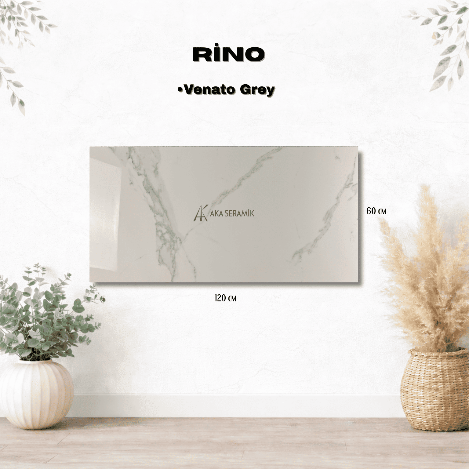 RİNO/ VENATO GREY (Full Lappato) 