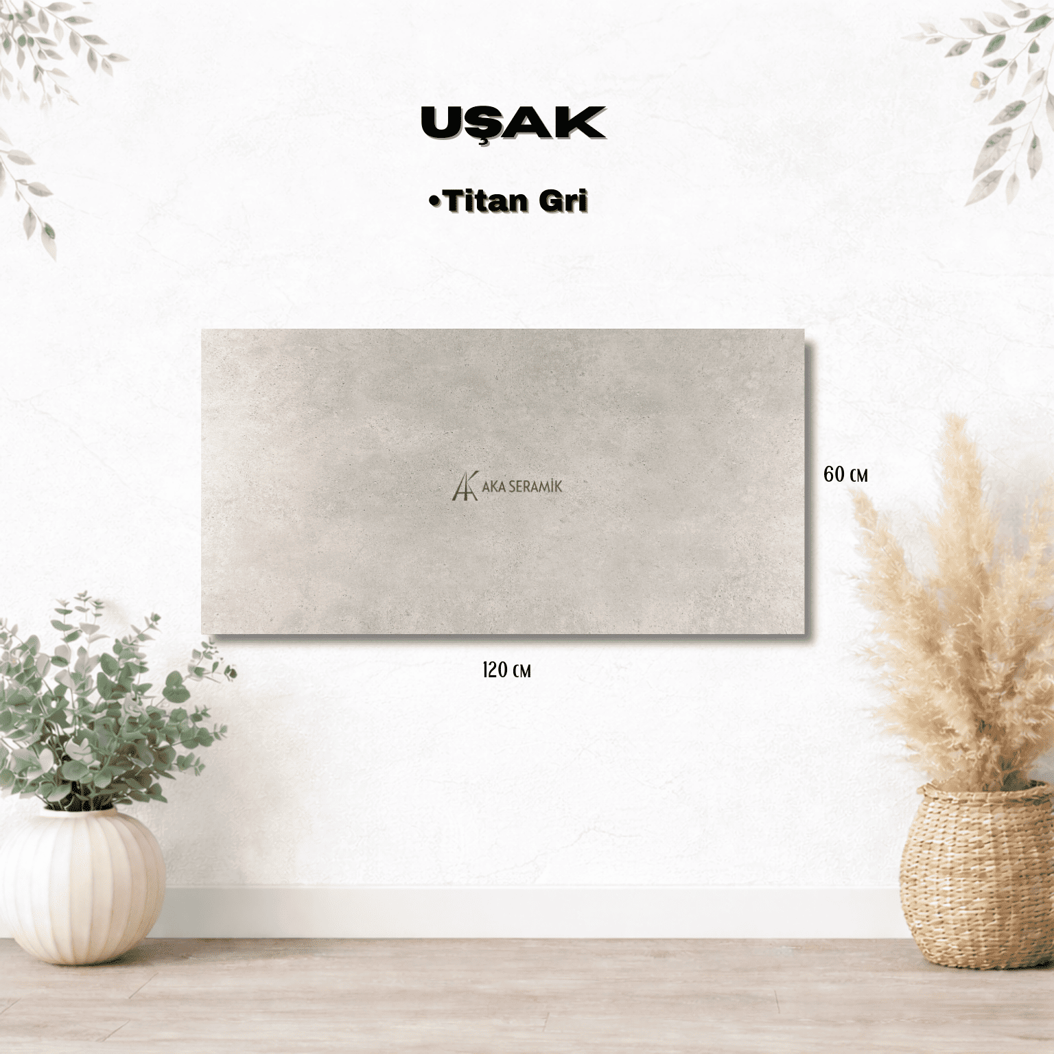 UŞAK / TİTAN GRİ (Mat)